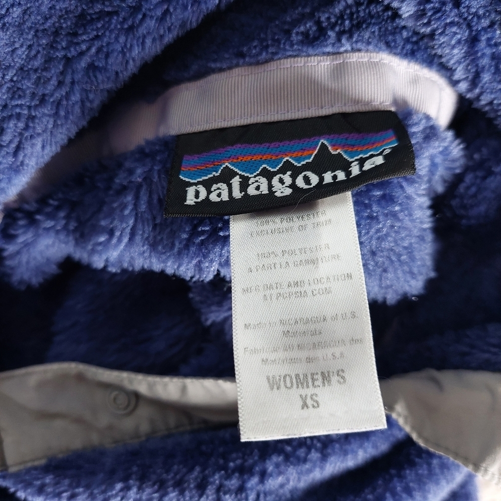 Patagonia Women's Re-Tool Snap T-Pullover Long Sleeve Fleece Jacket P6513 - Picture 8 of 8